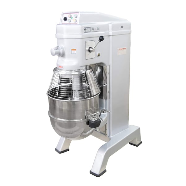 American Eagle AE-60N4A 60Qt Planetary Mixer w/Guard & Power Lift, Gear Driven, 3HP, 4 spds, 220V/60Hz/1Ph AE-60N4A - main